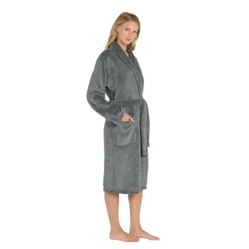 Port Authority Plush Microfleece Shawl Collar Robe.