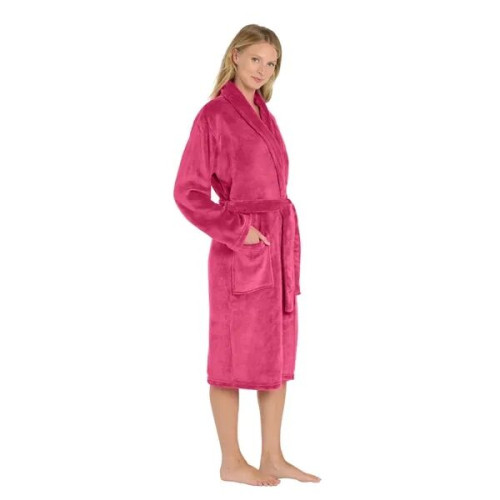 Port Authority Plush Microfleece Shawl Collar Robe.