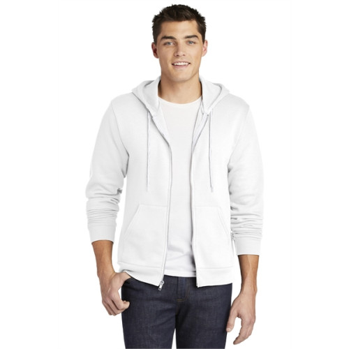 American Apparel Flex Fleece Zip Hoodie.
