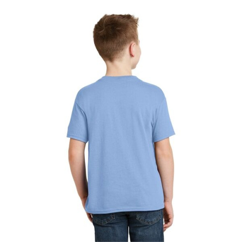 Hanes - Youth EcoSmart 50/50 Cotton/Poly T-Shirt.