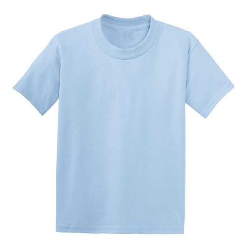 Hanes - Youth EcoSmart 50/50 Cotton/Poly T-Shirt.