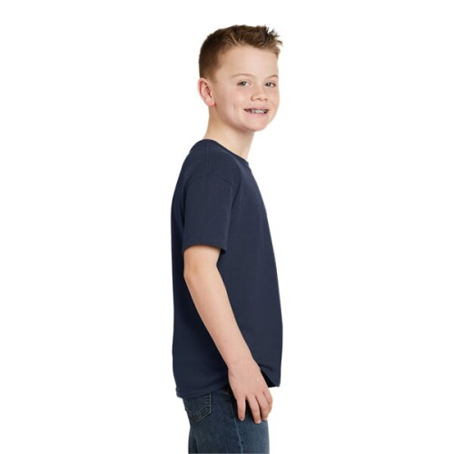Hanes - Youth EcoSmart 50/50 Cotton/Poly T-Shirt.