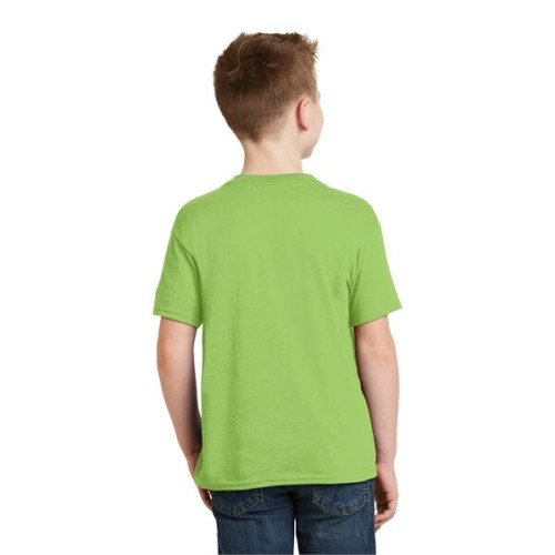 Hanes - Youth EcoSmart 50/50 Cotton/Poly T-Shirt.