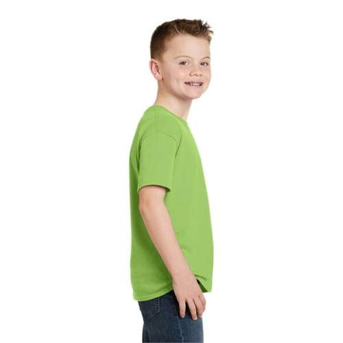 Hanes - Youth EcoSmart 50/50 Cotton/Poly T-Shirt.