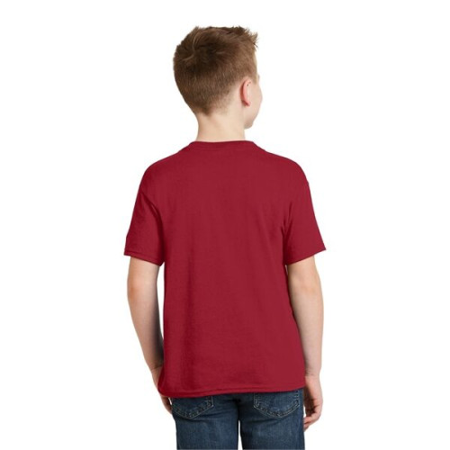 Hanes - Youth EcoSmart 50/50 Cotton/Poly T-Shirt.