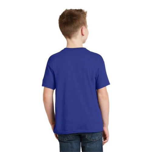 Hanes - Youth EcoSmart 50/50 Cotton/Poly T-Shirt.
