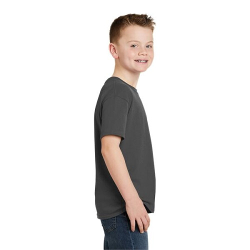 Hanes - Youth EcoSmart 50/50 Cotton/Poly T-Shirt.