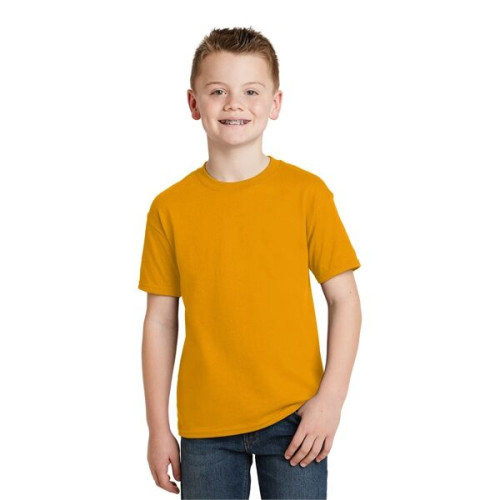 Hanes - Youth EcoSmart 50/50 Cotton/Poly T-Shirt.