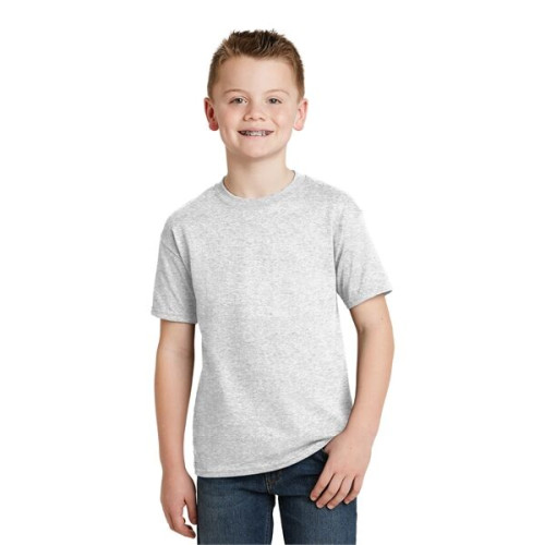 Hanes - Youth EcoSmart 50/50 Cotton/Poly T-Shirt.