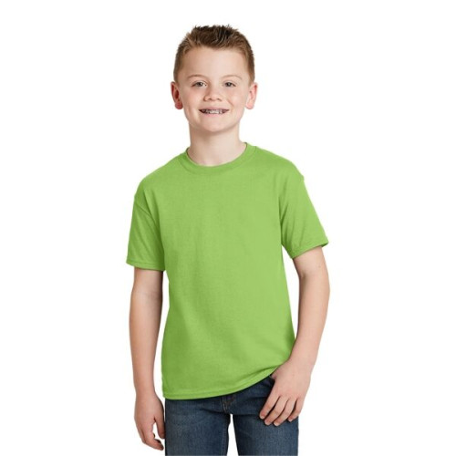 Hanes - Youth EcoSmart 50/50 Cotton/Poly T-Shirt.