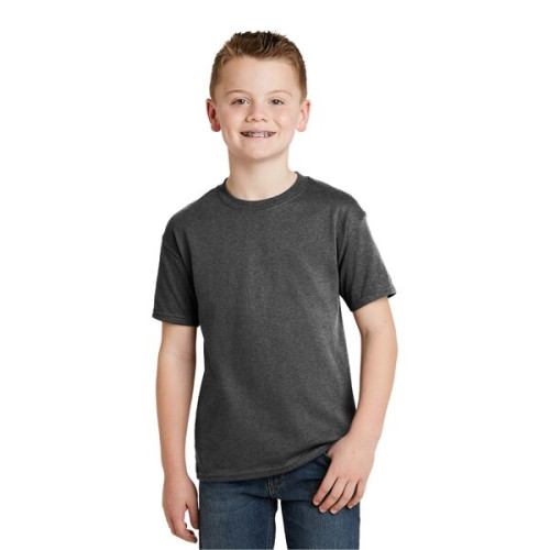 Hanes - Youth EcoSmart 50/50 Cotton/Poly T-Shirt.
