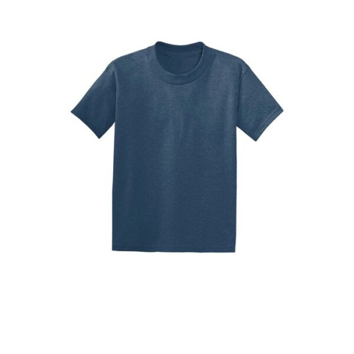 Hanes - Youth EcoSmart 50/50 Cotton/Poly T-Shirt.