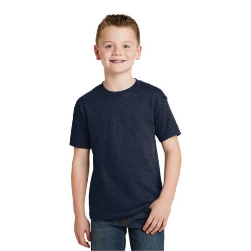 Hanes - Youth EcoSmart 50/50 Cotton/Poly T-Shirt.