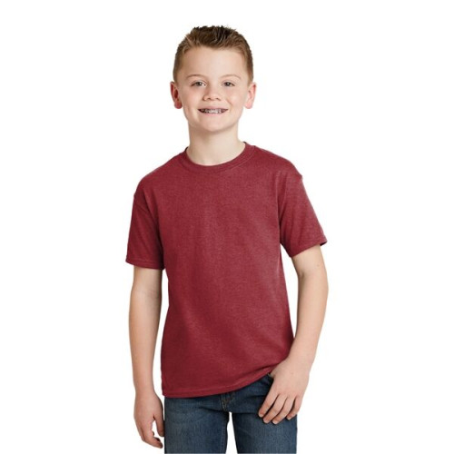 Hanes - Youth EcoSmart 50/50 Cotton/Poly T-Shirt.