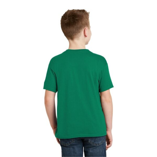 Hanes - Youth EcoSmart 50/50 Cotton/Poly T-Shirt.