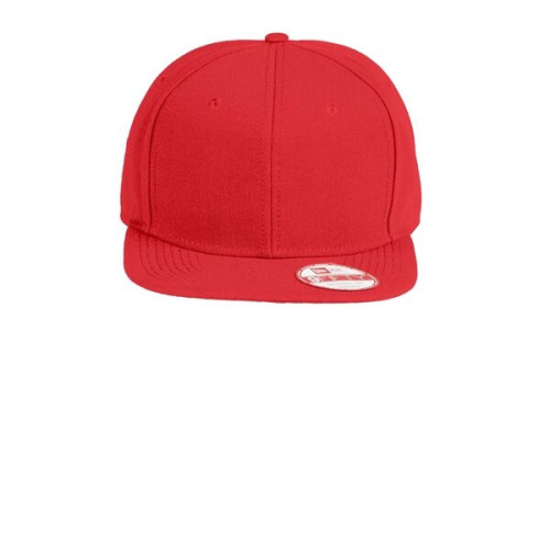 New Era Original Fit Flat Bill Snapback Cap.