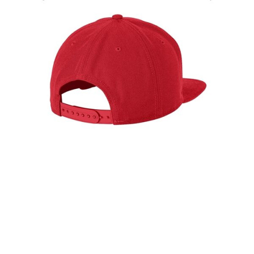 New Era Original Fit Flat Bill Snapback Cap.