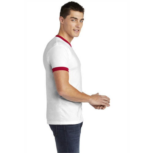 American Apparel Fine Jersey Ringer T-Shirt.