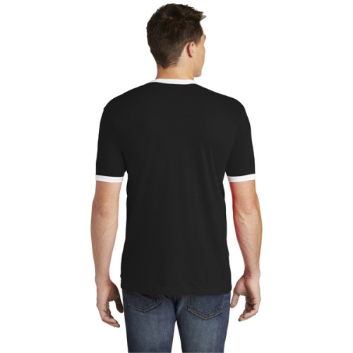 American Apparel Fine Jersey Ringer T-Shirt.
