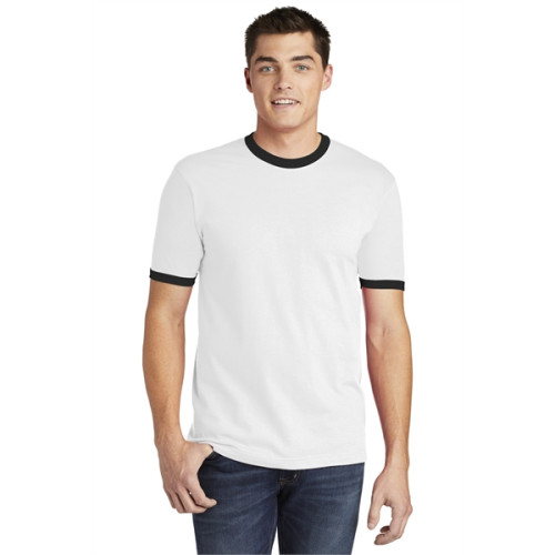 American Apparel Fine Jersey Ringer T-Shirt.