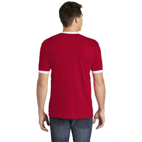 American Apparel Fine Jersey Ringer T-Shirt.