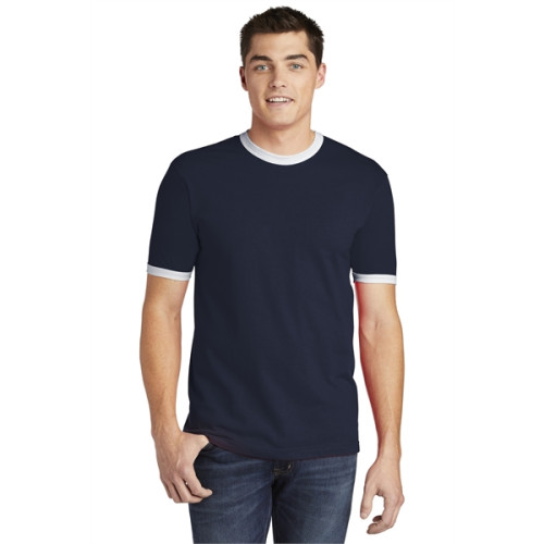 American Apparel Fine Jersey Ringer T-Shirt.