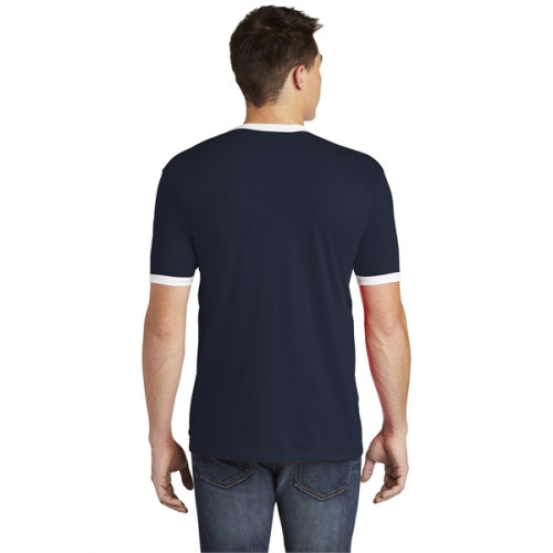 American Apparel Fine Jersey Ringer T-Shirt.