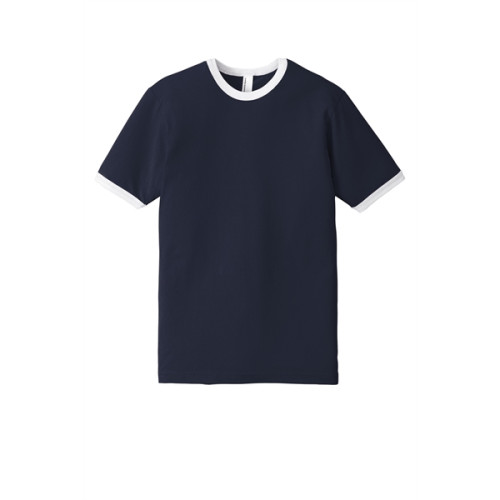 American Apparel Fine Jersey Ringer T-Shirt.