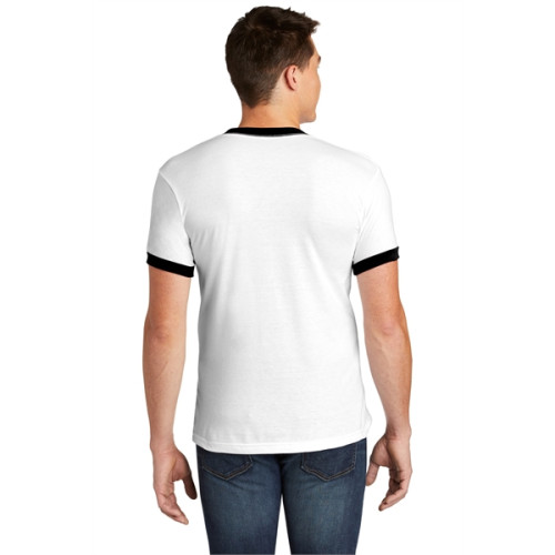 American Apparel Fine Jersey Ringer T-Shirt.