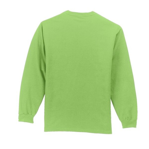 Port & Co Long Sleeve Essential Pocket Tee.