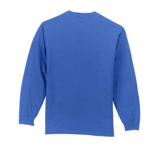 Port & Co Long Sleeve Essential Pocket Tee.