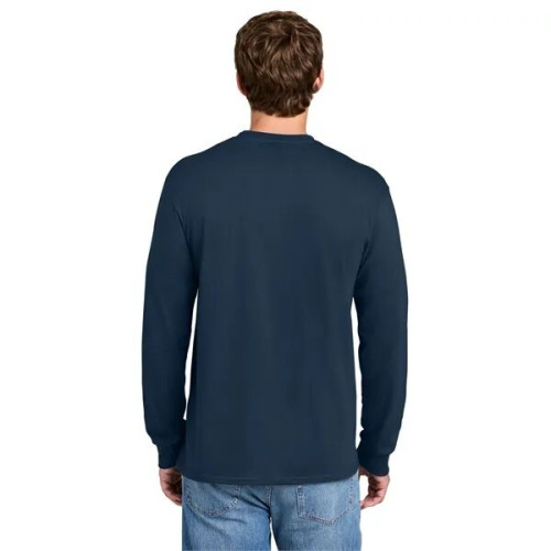 Port & Co Long Sleeve Essential Pocket Tee.