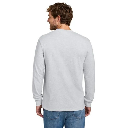 Port & Co Long Sleeve Essential Pocket Tee.