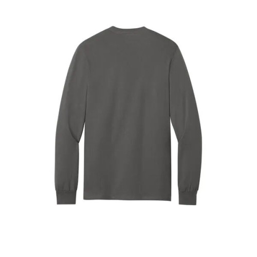 Port & Co Long Sleeve Essential Pocket Tee.