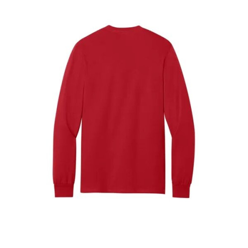 Port & Co Long Sleeve Essential Pocket Tee.