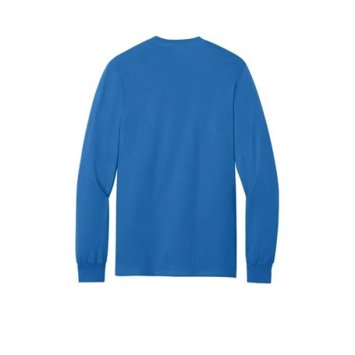Port & Co Long Sleeve Essential Pocket Tee.
