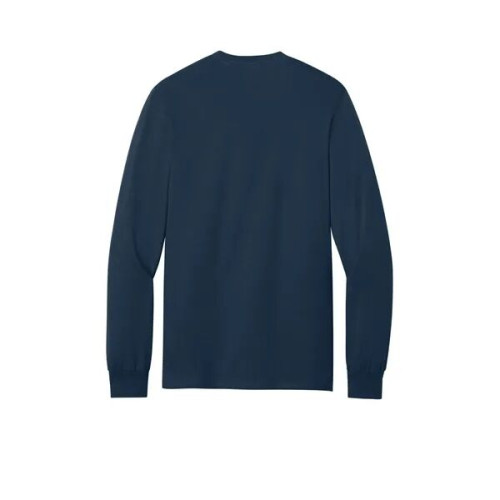 Port & Co Long Sleeve Essential Pocket Tee.