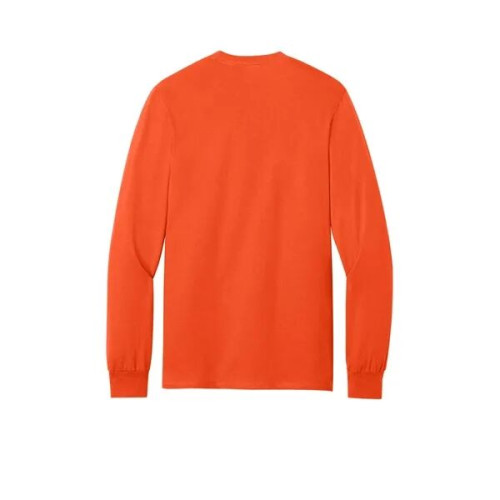 Port & Co Long Sleeve Essential Pocket Tee.