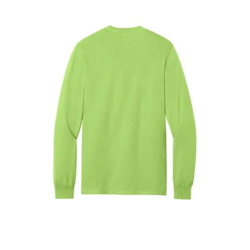 Port & Co Long Sleeve Essential Pocket Tee.