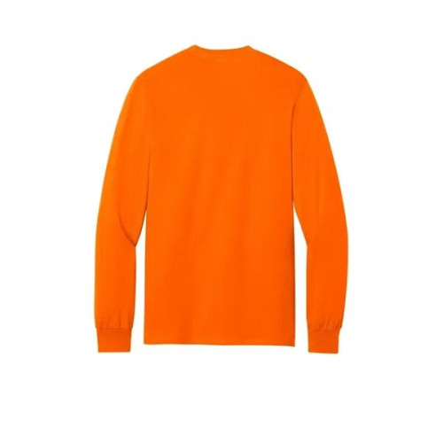 Port & Co Long Sleeve Essential Pocket Tee.