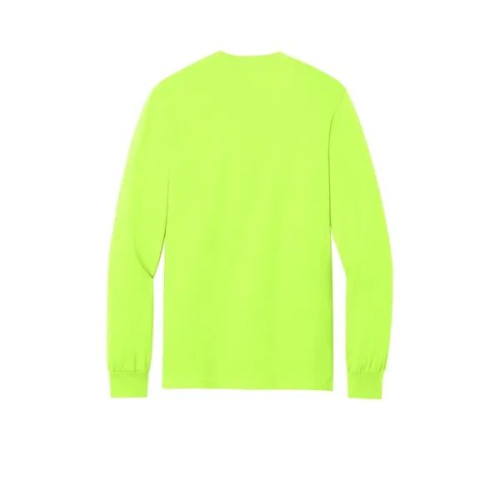 Port & Co Long Sleeve Essential Pocket Tee.