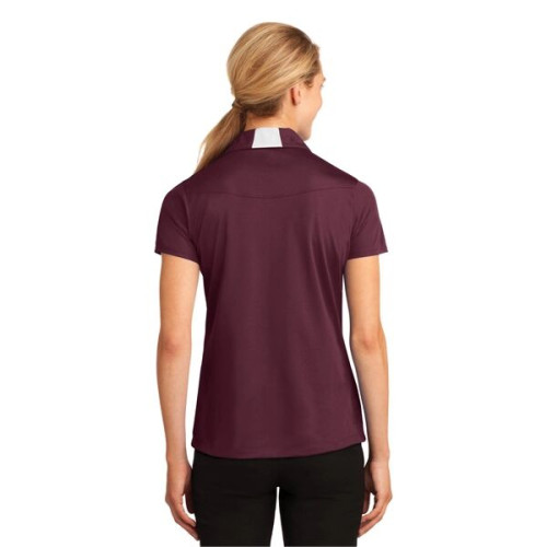 Sport-Tek Women's Side Blocked Micropique Sport-Wick Polo.
