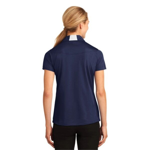 Sport-Tek Women's Side Blocked Micropique Sport-Wick Polo.