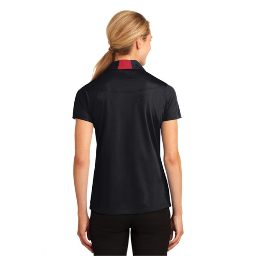 Sport-Tek Women's Side Blocked Micropique Sport-Wick Polo.