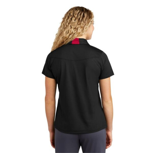 Sport-Tek Women's Side Blocked Micropique Sport-Wick Polo.