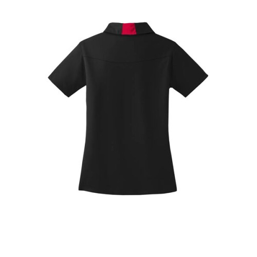 Sport-Tek Women's Side Blocked Micropique Sport-Wick Polo.