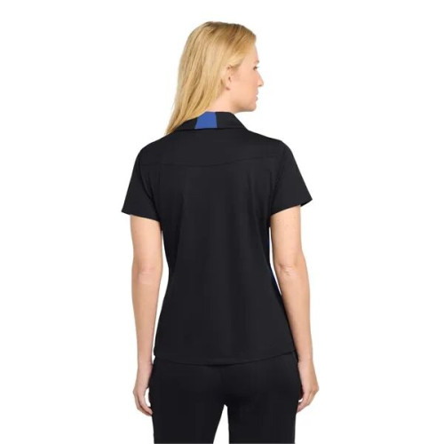 Sport-Tek Women's Side Blocked Micropique Sport-Wick Polo.