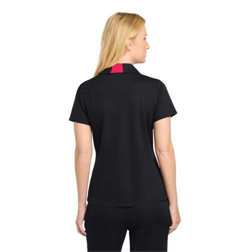Sport-Tek Women's Side Blocked Micropique Sport-Wick Polo.