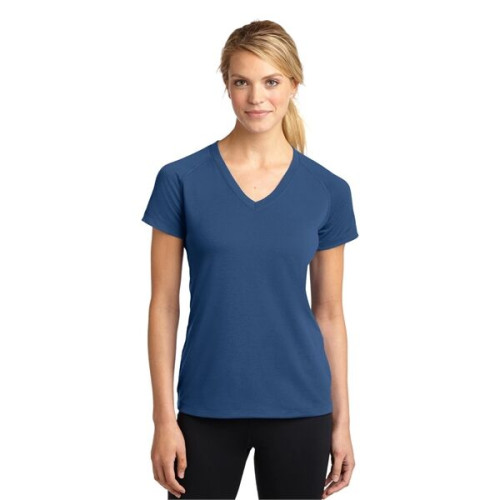 Sport-Tek Women's Ultimate Performance V-Neck.