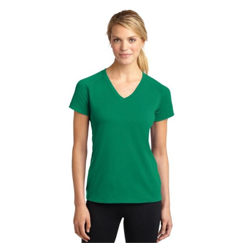 Sport-Tek Women's Ultimate Performance V-Neck.